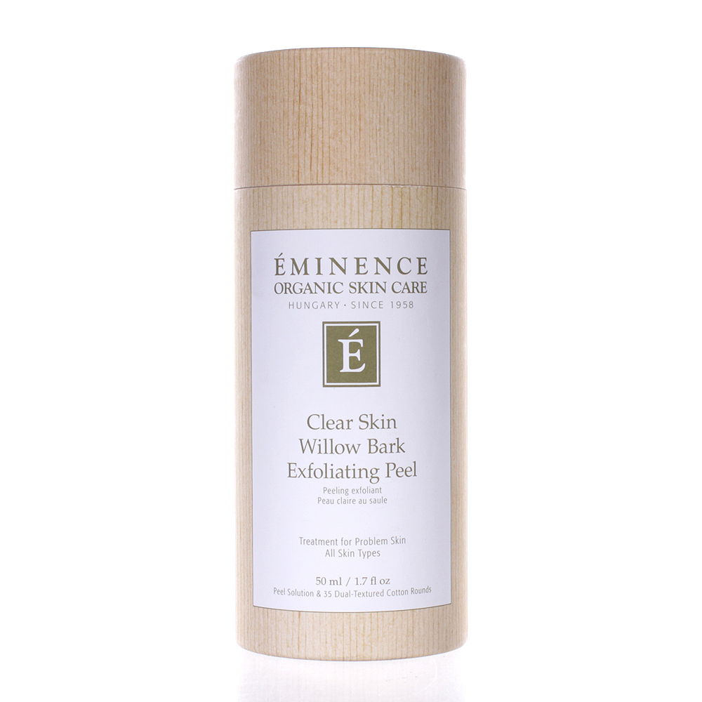 eminence clear skin willow bark exfoliating peel